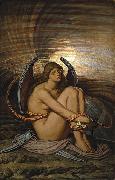 Elihu Vedder Soul in Bondage oil on canvas